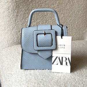 Zara Mini Crossbody Light Blue